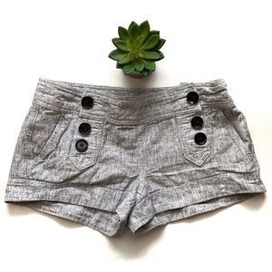 Express business casual black shorts size 2